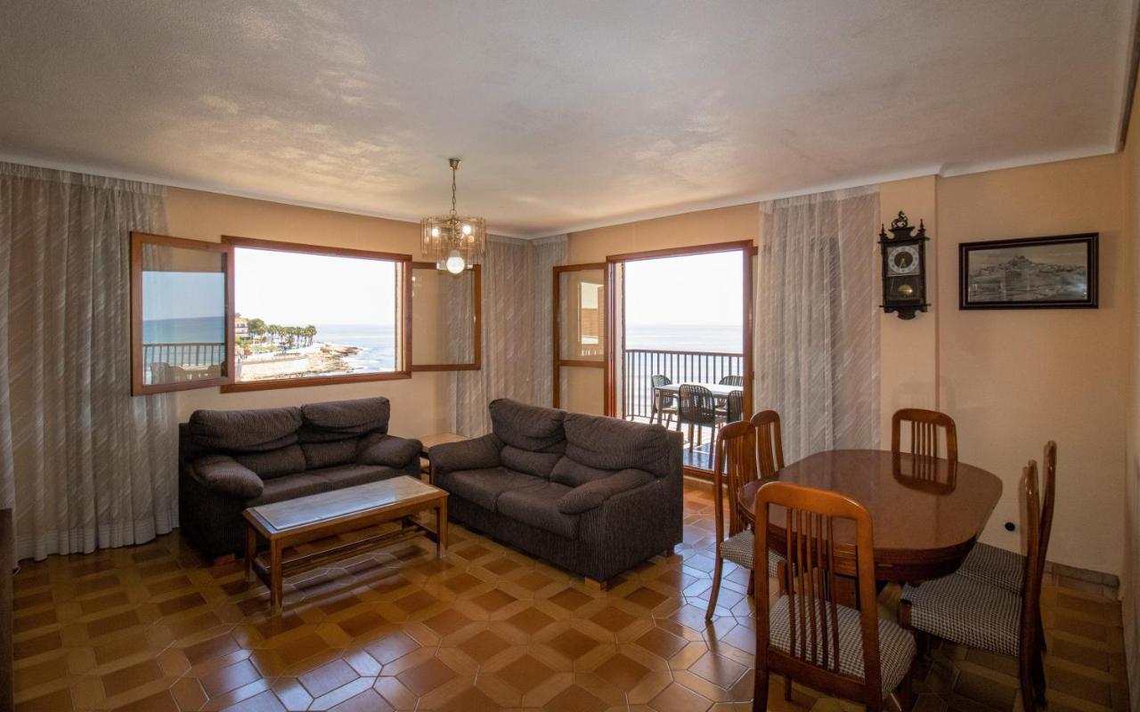 Apartamento Con Vistas Frontales - Primera Linea Playa Cargador - Albert Villas Alcossebre Exterior foto